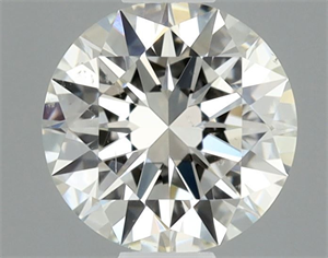 Foto Diamante Natural 0.41 quilates, Redondo , Color H, claridad SI1 y certificado GIA de