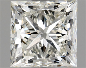 Picture of Natural Diamond 1.00 Carats, Princess with  Cut, J Color, SI2 Clarity and Certified by GIA
