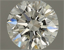 Natural Diamond 0.40 Carats, Round with Excellent Cut, I Color, SI1 Clarity and Certified by GIA