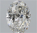 Natural Diamond 1.20 Carats, Oval with  Cut, G Color, VS2 Clarity and Certified by GIA