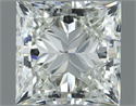 Natural Diamond 0.80 Carats, Princess with  Cut, I Color, VVS2 Clarity and Certified by IGI