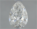 Natural Diamond 0.70 Carats, Pear with  Cut, G Color, SI1 Clarity and Certified by GIA