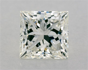 Picture of Natural Diamond 1.45 Carats, Princess with  Cut, J Color, SI1 Clarity and Certified by GIA