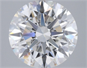Del inventario de diamantes de laboratorio, 4.01 quilates, Redondo , Color F, claridad VS1 y certificado IGI