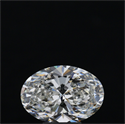 Diamante Natural 3.06 quilates, Ovalado , Color G, claridad VVS1 y certificado GIA