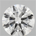 Lab Grown Diamond 3.51 Carats, Round with Excellent Cut, G Color, VVS2 Clarity and Certified by IGI