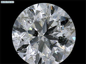 Foto Diamante Natural 2.00 quilates, Redondo , Color G, claridad I1 y certificado IGI de