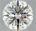 Natural Diamond 2.01 Carats, Round with Excellent Cut, H Color, VS1 Clarity and Certified by IGI