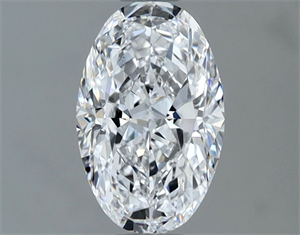 Picture of Natural Diamond 1.00 Carats, Oval with  Cut, D Color, VS1 Clarity and Certified by GIA