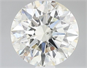 Natural Diamond 1.20 Carats, Round with Excellent Cut, L Color, I1 Clarity and Certified by GIA