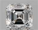 Natural Diamond 0.96 Carats, Asscher with  Cut, D Color, VS1 Clarity and Certified by GIA