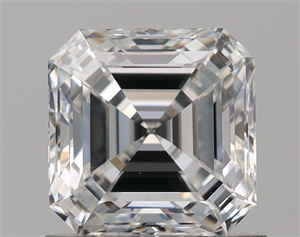 Picture of Natural Diamond 0.96 Carats, Asscher with  Cut, D Color, VS1 Clarity and Certified by GIA