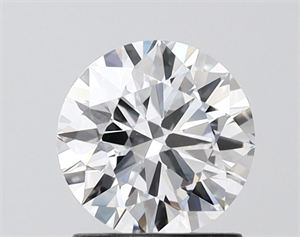 Picture of Lab Grown Diamond 1.20 Carats, Round with Excellent Cut, D Color, VS1 Clarity and Certified by IGI