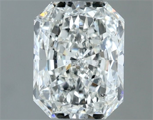 Picture of Natural Diamond 1.20 Carats, Radiant with  Cut, I Color, SI2 Clarity and Certified by GIA