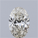 Diamante Natural 0.70 quilates, Ovalado , Color L, claridad VVS2 y certificado GIA