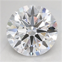 Del inventario de diamantes de laboratorio, 2.14 quilates, Redondo , Color D, claridad IF y certificado IGI