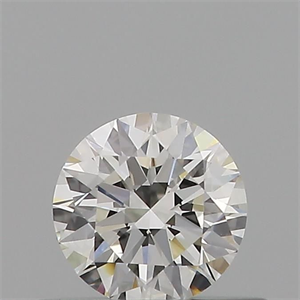 Picture of Natural Diamond 0.40 Carats, Round with Excellent Cut, G Color, IF Clarity and Certified by GIA