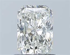Picture of Natural Diamond 0.73 Carats, Radiant with  Cut, H Color, VS2 Clarity and Certified by GIA