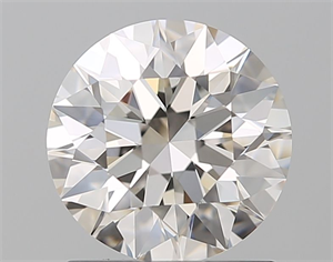 Picture of Natural Diamond 1.30 Carats, Round with Excellent Cut, J Color, VS1 Clarity and Certified by GIA