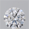 Diamante Natural 0.60 quilates, Redondo , Color D, claridad VVS1 y certificado GIA