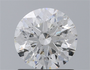 Foto Diamante Natural 1.11 quilates, Redondo , Color F, claridad SI2 y certificado HRD de