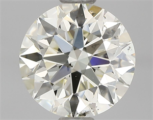 Picture of Natural Diamond 0.80 Carats, Round with Excellent Cut, L Color, SI1 Clarity and Certified by GIA