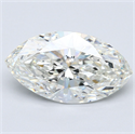 Natural Diamond 3.88 Carats, Marquise with  Cut, J Color, VS2 Clarity and Certified by GIA