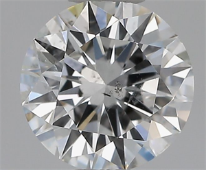 Foto Diamante Natural 0.80 quilates, Redondo , Color F, claridad I1 y certificado GIA de