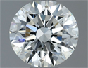 Natural Diamond 0.50 Carats, Round with Excellent Cut, G Color, VVS2 Clarity and Certified by IGI