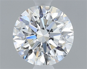 Foto Diamante Natural 0.54 quilates, Redondo , Color F, claridad VS1 y certificado GIA de