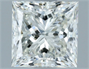 Diamante Natural 1.51 quilates, Princesa , Color I, claridad VVS1 y certificado IGI