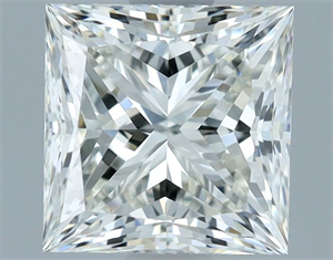 Foto Diamante Natural 1.51 quilates, Princesa , Color I, claridad VVS1 y certificado IGI de