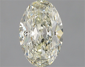 Picture of Natural Diamond 1.51 Carats, Oval with  Cut, L Color, VS1 Clarity and Certified by GIA