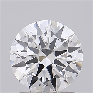 Picture of Lab Grown Diamond 1.24 Carats, Round with Ideal Cut, D Color, VS2 Clarity and Certified by IGI
