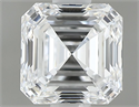 Diamante Natural 0.80 quilates, Asscher , Color D, claridad VS1 y certificado GIA