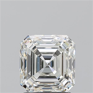 Picture of Natural Diamond 2.01 Carats, Asscher with  Cut, J Color, VS2 Clarity and Certified by GIA