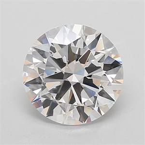 Picture of Lab Grown Diamond 5.02 Carats, Round with Ideal Cut, E Color, VVS2 Clarity and Certified by IGI