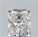 Diamante Natural 1.02 quilates, Radiante , Color E, claridad SI2 y certificado GIA