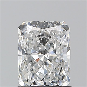 Foto Diamante Natural 1.02 quilates, Radiante , Color E, claridad SI2 y certificado GIA de