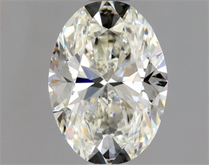 Picture of Natural Diamond 1.01 Carats, Oval with  Cut, J Color, VVS2 Clarity and Certified by GIA
