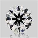 Diamante Natural 0.70 quilates, Redondo , Color D, claridad VVS2 y certificado GIA