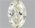 Natural Diamond 1.03 Carats, Oval with  Cut, M Color, VVS2 Clarity and Certified by GIA