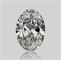 Natural Diamond 0.30 Carats, Oval with  Cut, F Color, SI1 Clarity and Certified by GIA