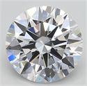 Lab Grown Diamond 1.90 Carats, Round with Ideal Cut, F Color, VS1 Clarity and Certified by IGI