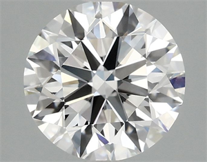 Picture of Lab Grown Diamond 2.00 Carats, Round with Excellent Cut, D Color, VVS2 Clarity and Certified by IGI