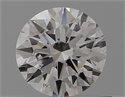 Natural Diamond 0.50 Carats, Round with Excellent Cut, D Color, VS2 Clarity and Certified by GIA