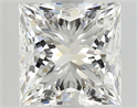 Natural Diamond 1.53 Carats, Princess with  Cut, G Color, VVS2 Clarity and Certified by GIA