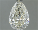 Diamante Natural 1.00 quilates, De pera , Color J, claridad VVS2 y certificado IGI