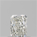 Diamante Natural 0.50 quilates, Radiante , Color J, claridad VVS1 y certificado GIA