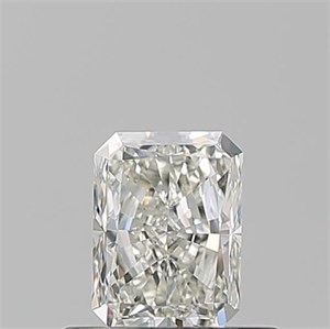 Foto Diamante Natural 0.50 quilates, Radiante , Color J, claridad VVS1 y certificado GIA de